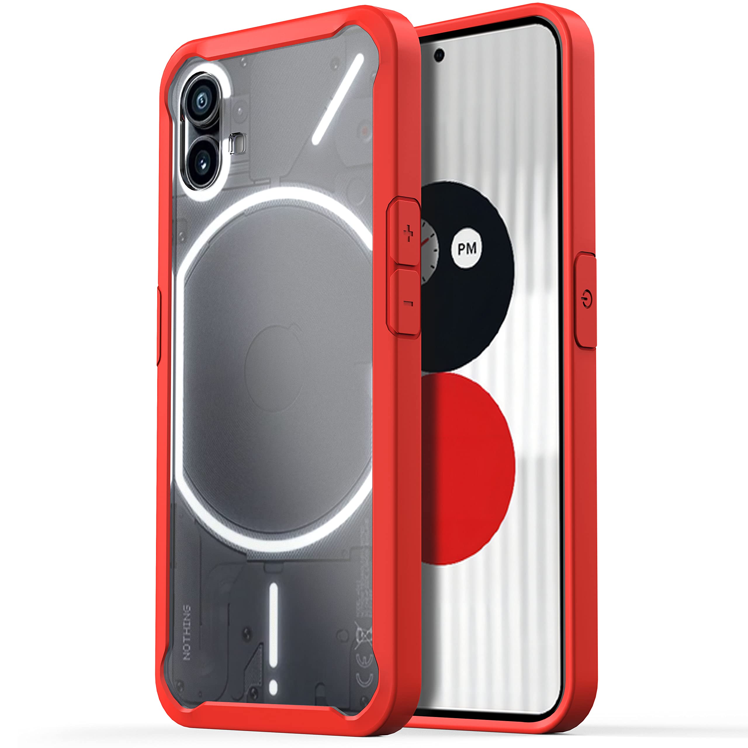 Nothing Phone 1 Case With 2 Pack Tempered Glass Screen - View #4