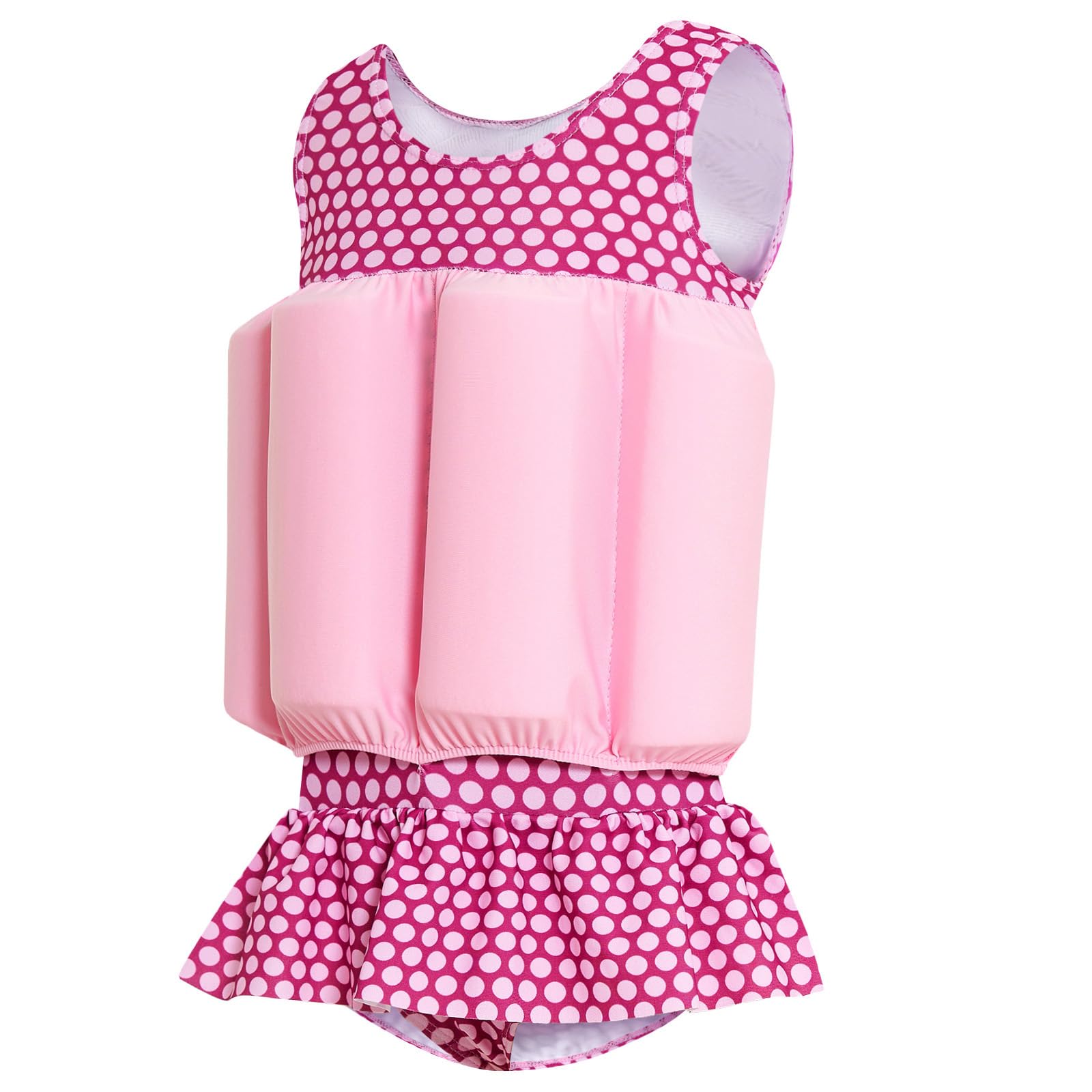 Maillot de bain une pièce pour bébé fille avec flotteur