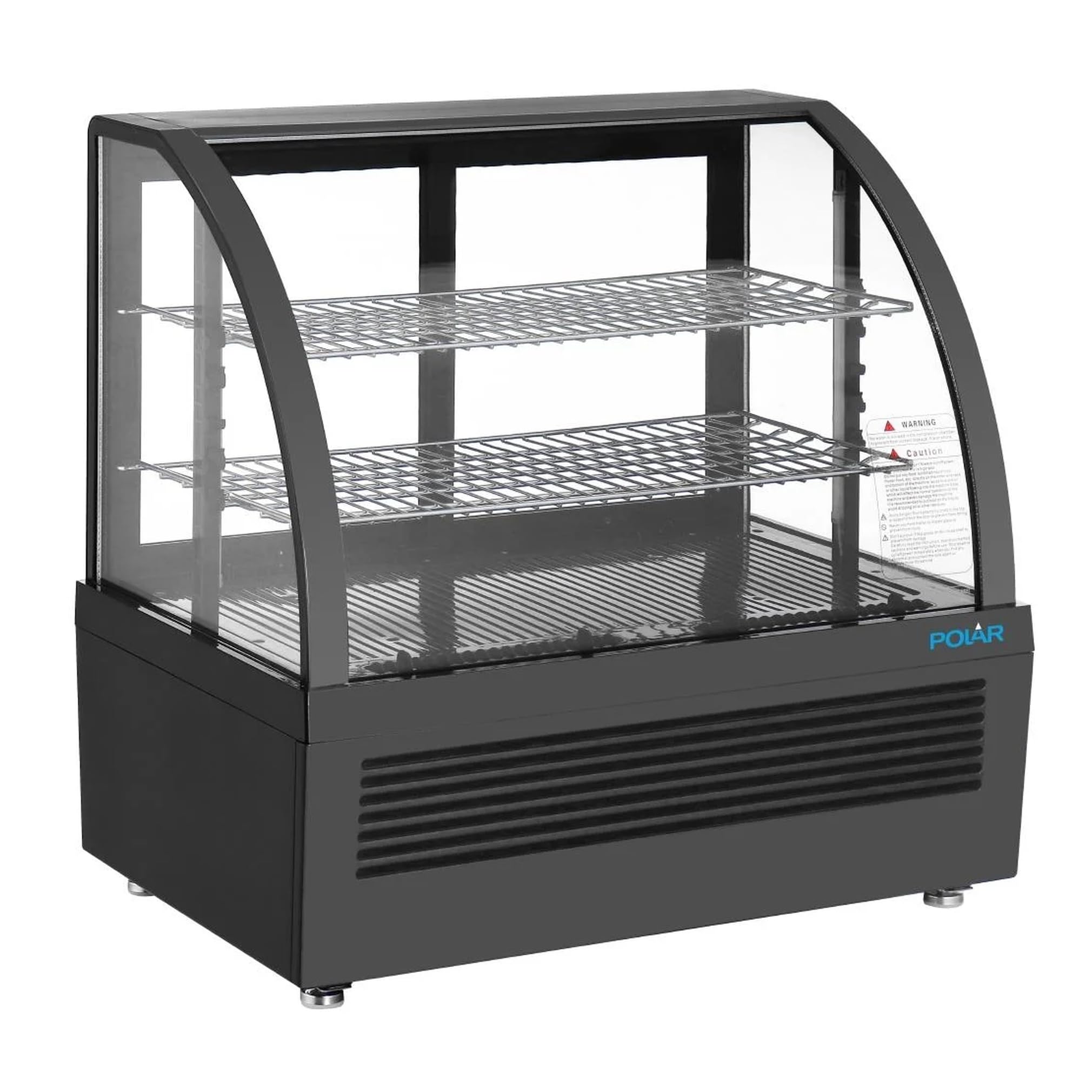 Polar C-Series Countertop Display Fridge Black 100Ltr CU636