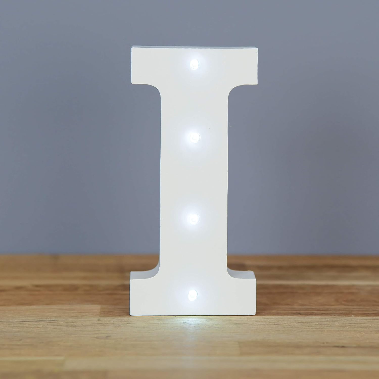Light Box Letters by Up In Lights White Wooden Light Up Letters