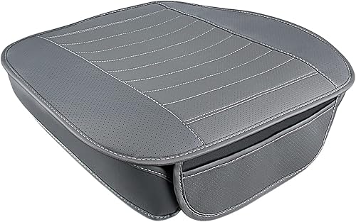 Miniatura 10 de Cojín de asiento de automóvil de alta calidad, cojín para asiento del conductor con espuma viscoelástica cómoda y parte inferior de goma