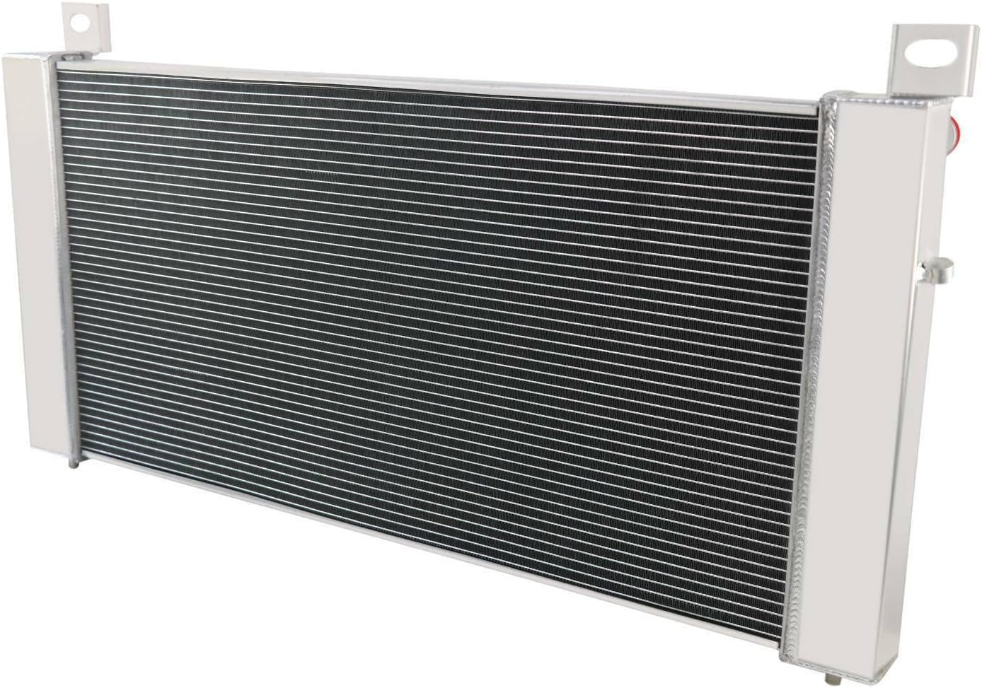 3 Row Aluminum Radiator for 1999-12 Chevy Silverado 1500 2500 Tahoe 4.8 5.3L V8, Replacement Radiator, Radiators