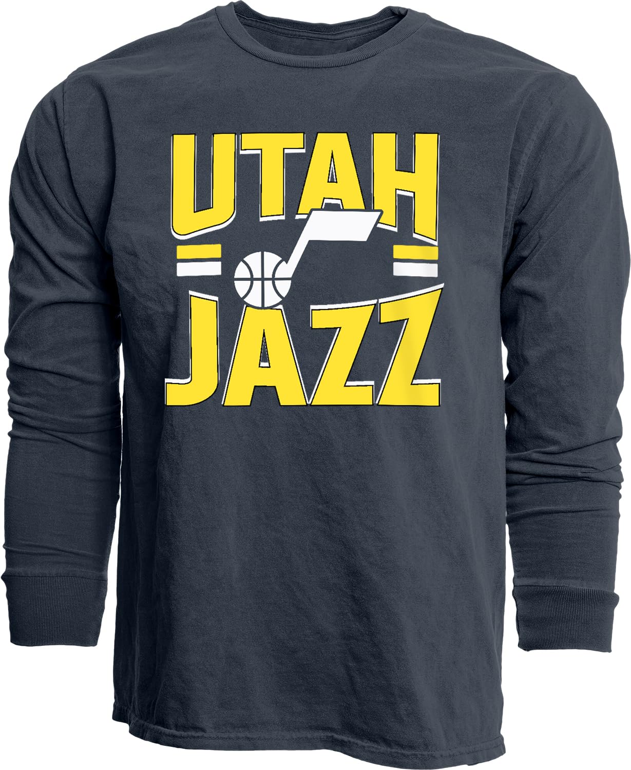 Blue 84 NBA Officially Licensed Long Sleeve T-Shirt Ringspun Bold Team Color โ image 1