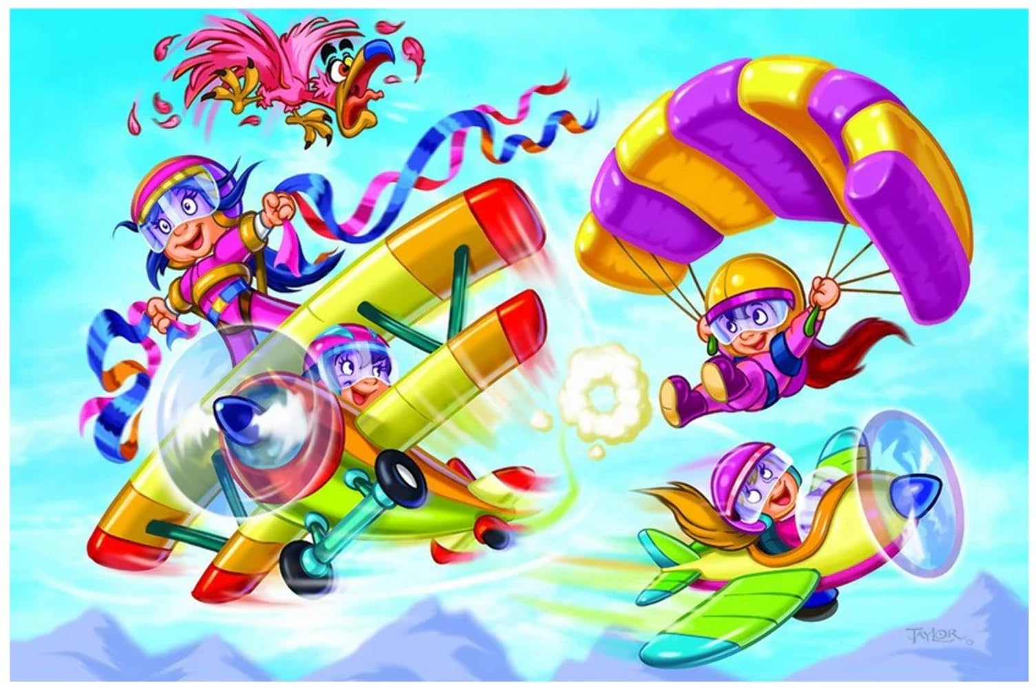 EuroGraphics Girl Power Aviators Puzzle (100-Piece)
