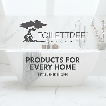 ToiletTree Products Modern Deluxe Freestanding Toilet Brush and Plunger Combo 2 Pack