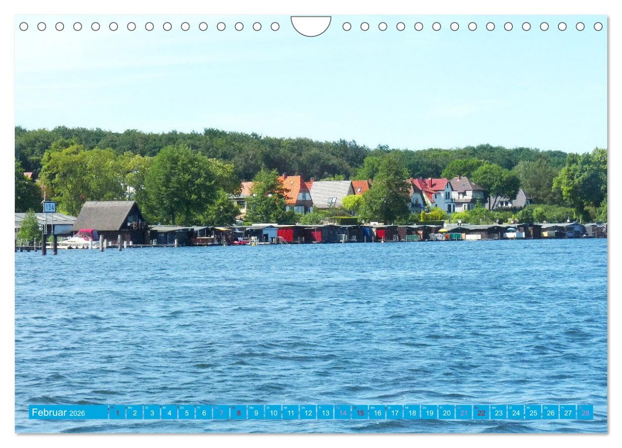 An der Mecklenburgischen Seenplatte Malchow und Waren/Müritz (Wandkalender 2026 DIN A4 quer), CALVENDO Monatskalender: Zwei wunderschöne Reiseziele in Mecklenburg-Vorpommern (CALVENDO Orte)