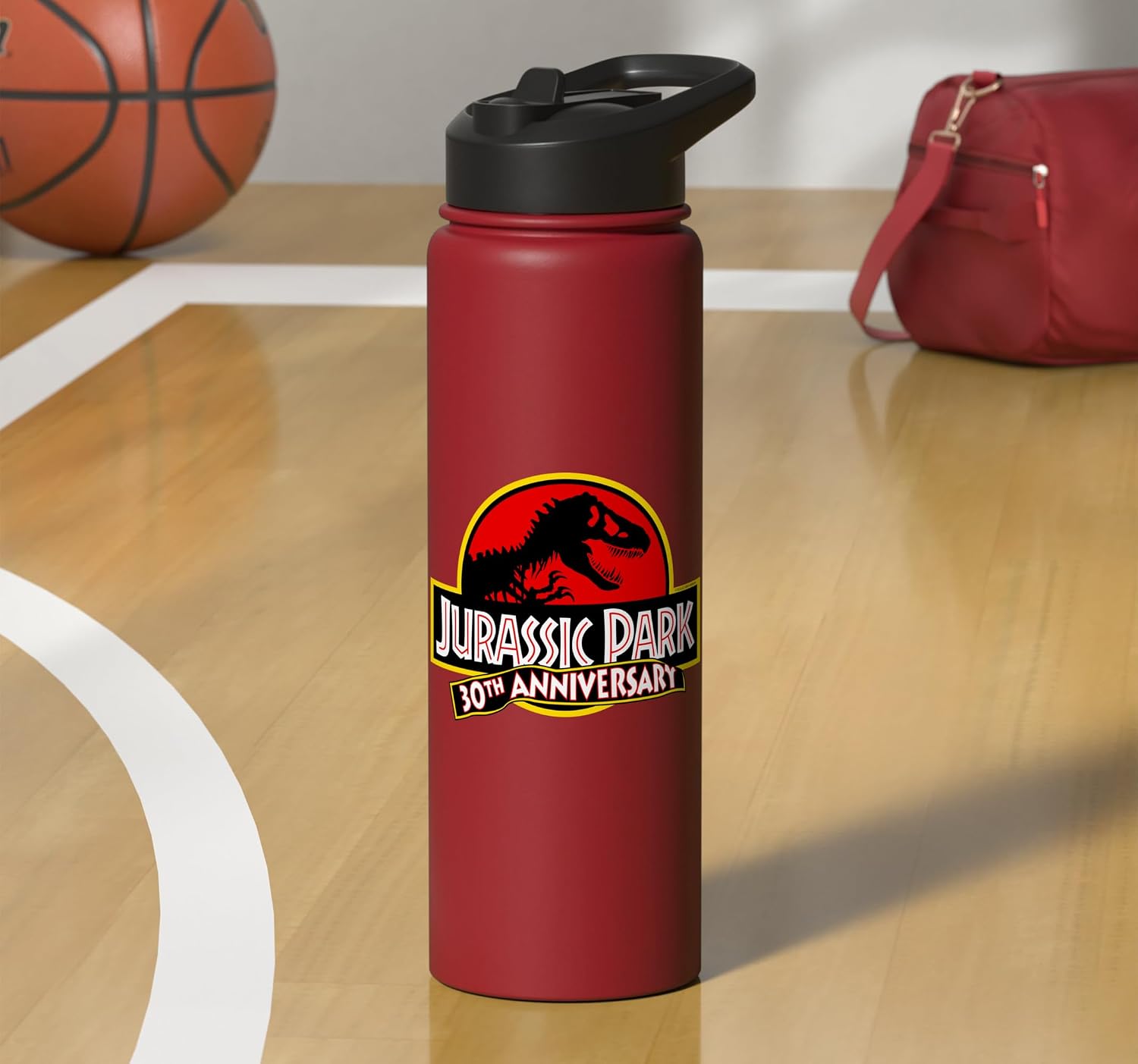 Jurassic Park 30th Anniversary Stainless Steel Insulated Water Bottle