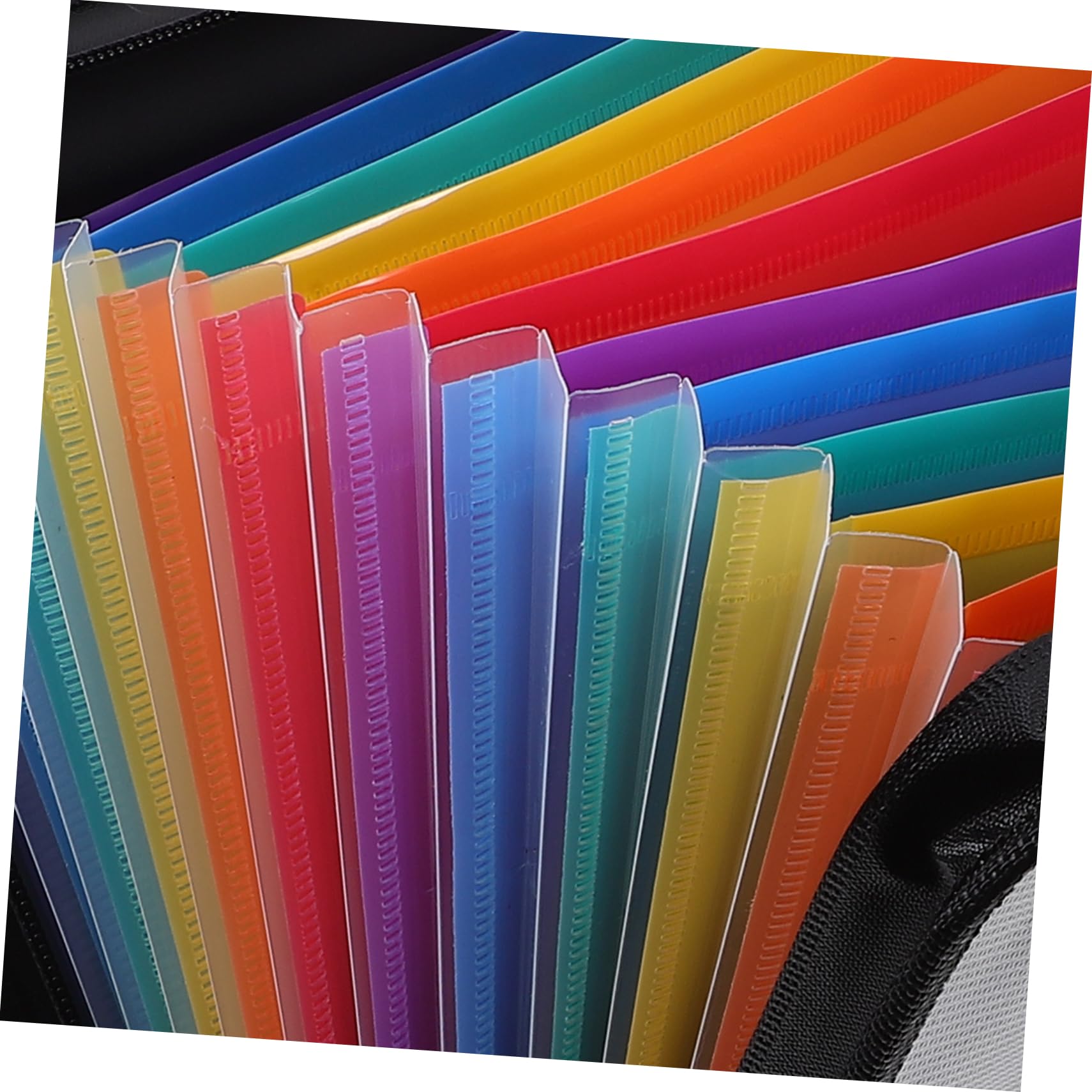 DOITOOL Carpeta de Archivos Expandible Organizador de Recibos y Cheques Bolsa con Cremallera para Uso Oficina o Hogar