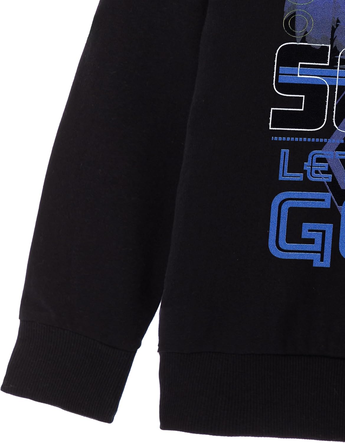 Sonic The Hedgehog Boys Hoodie | Kids Gaming Let's Go Fashion Graphic Hooded Sweatshirt for Gamers | Game Movie Merchandise