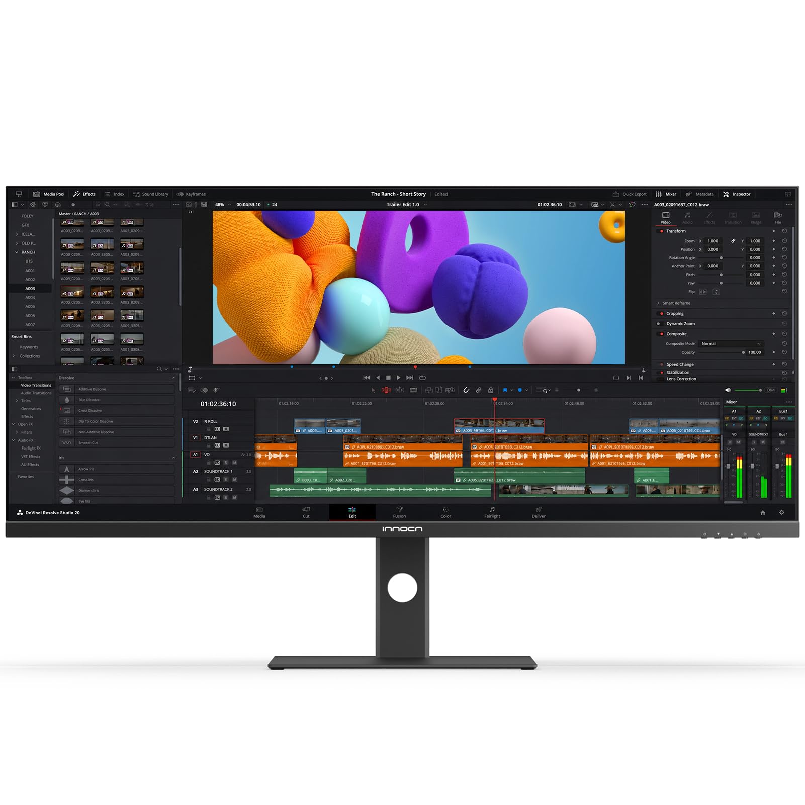 INNOCN 40" 5K 115Hz Ultrawide Monitor HDR400 USB C for Laptop/Mac/mini PC | For Editing,…