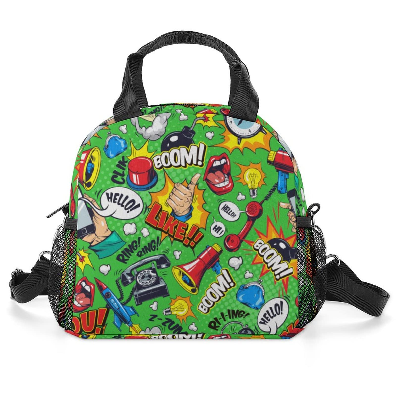 E-MANIS Sac Isotherme Repas De Pique-Nique Adulte, Enfant, Pliable, Sac Isolant Réglable,pour