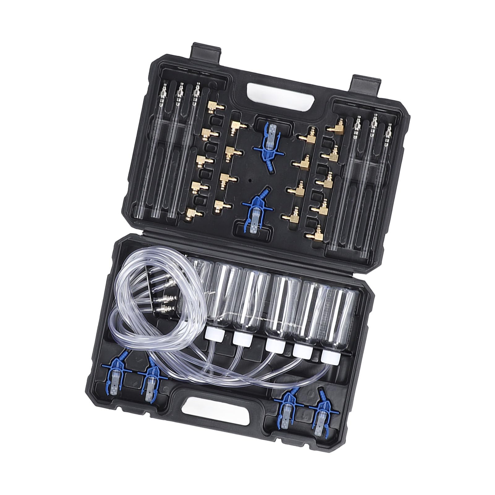 Kit de Prueba de Flujo de Inyector Diésel, Juego de Probador de Inyector de Combustible Multifuncional Eficiente