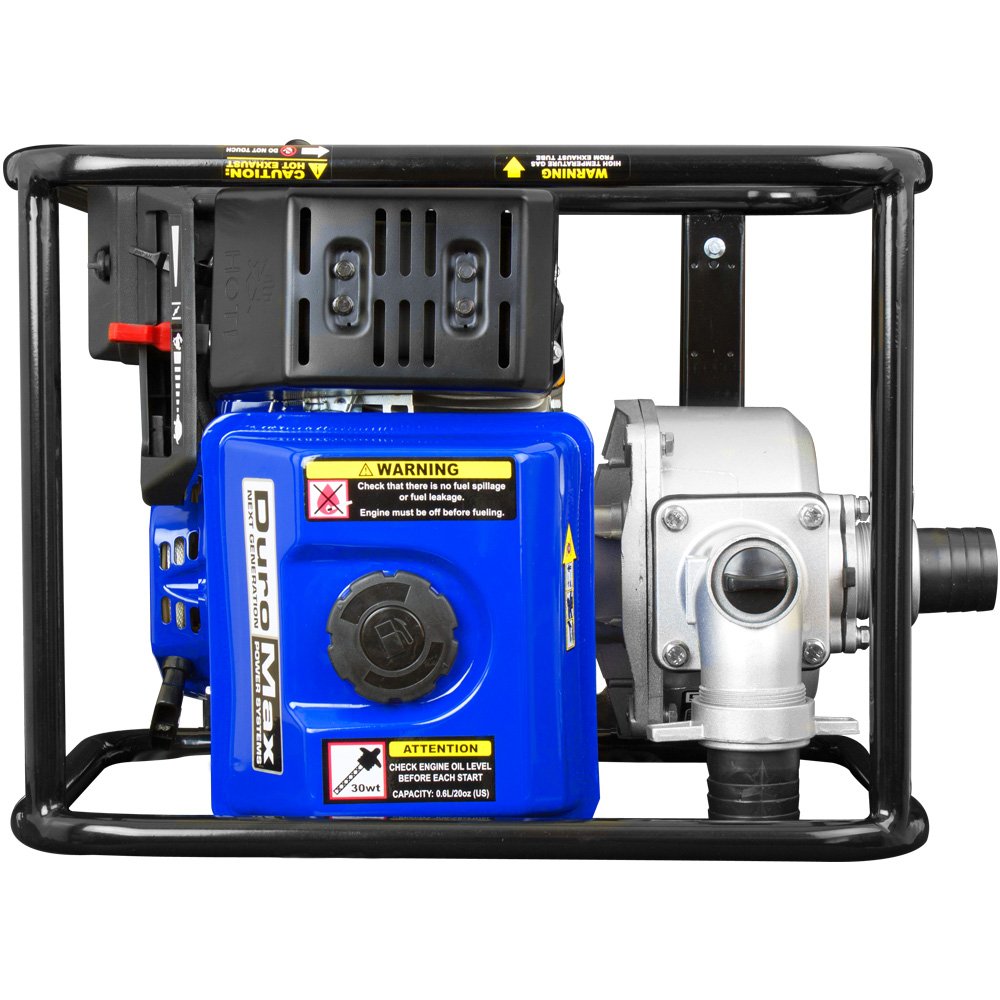 Pompe à Eau Essence DuroMax XP652WP – 208cc, 158 Gpm, Super Puissante !