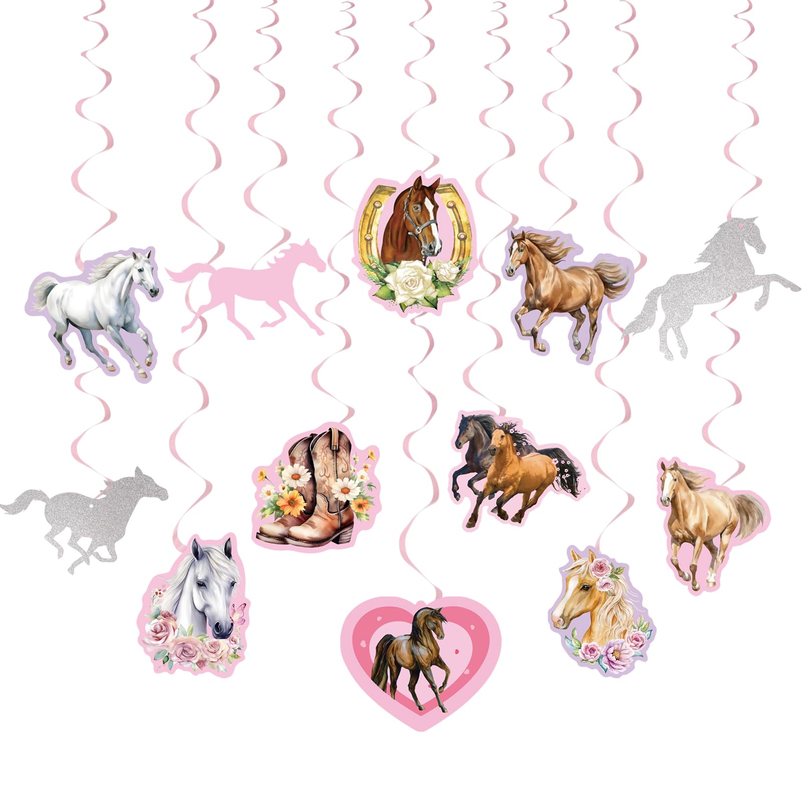 Sourcing Map 400 Coriandoli Per Feste A Forma Di Cavallo E Ferro Di Cavallo - Decorazioni Per Compleanni, Matrimoni E Feste A Tema Western