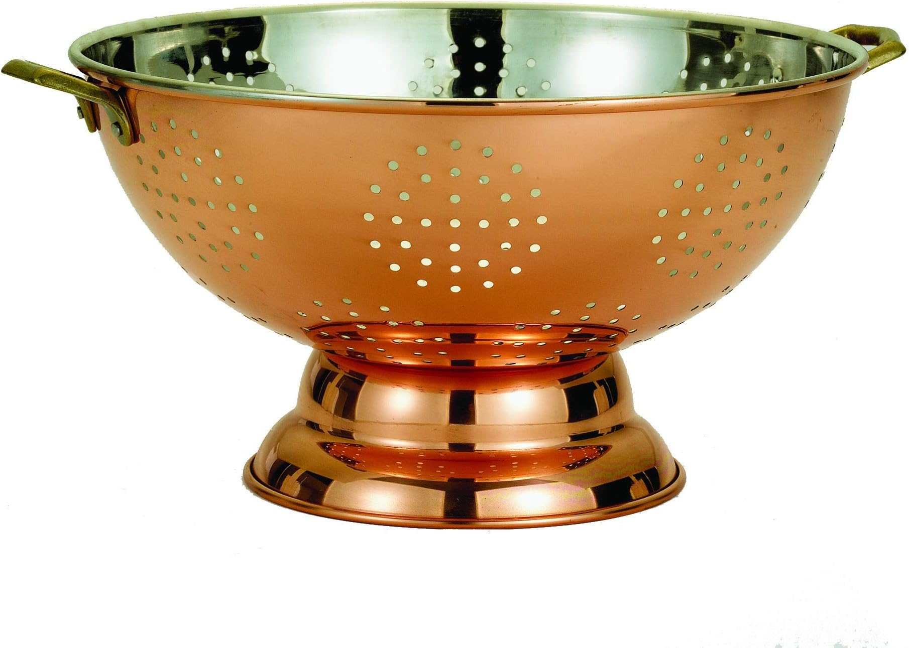 Old Dutch Colander, 9", Copper