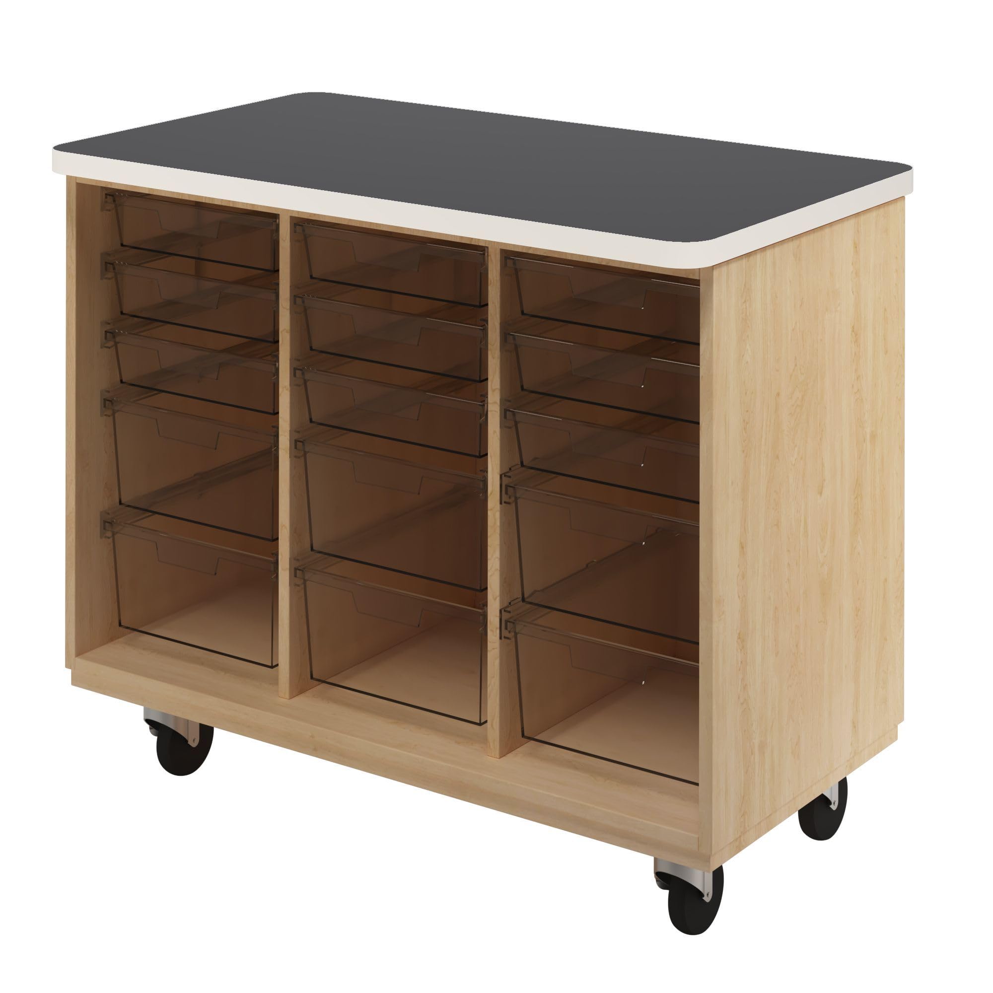 Diversified Spaces Mobile Classroom Storage Tote Cabinet 36