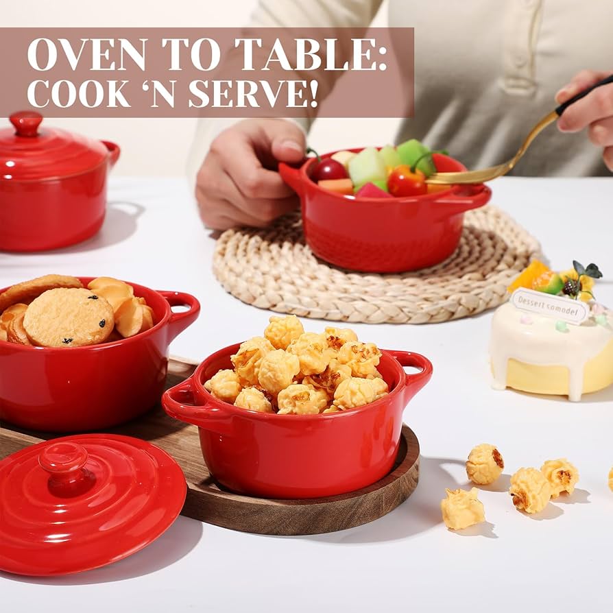 沖縄　やちむん　the cozy nook　コージーノック 　お皿　４点セット Amazon.co.jp: Nuogo セラミックミニココット8点セット スープ