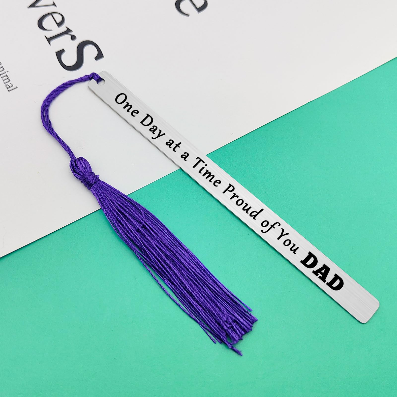 Surgery Cancer Survivor Gift Recovery Sympathy Gift Inspirational Bookmark Gift for Him Her Addiction Recovery Gift Sobriety Recovery Gift AA Gift Recovery Bookmark Gift for Dad Husband Brother - Image 3