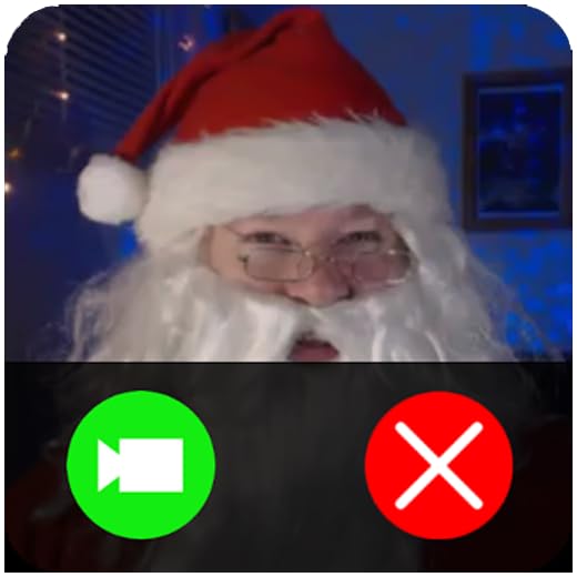 Live video call santa christmas