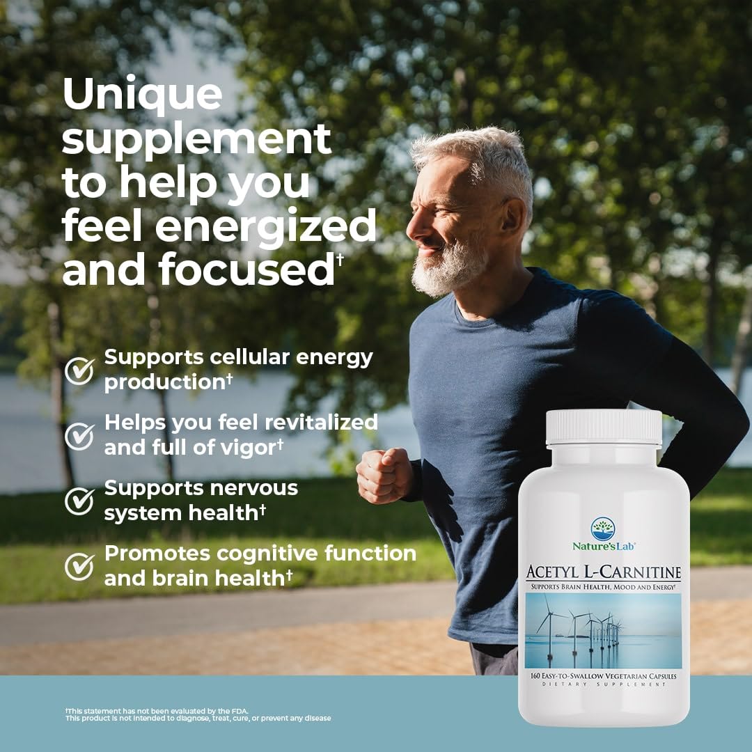 l-carnitine 2000 mg Amazon.com: Nature's Lab Acetyl L-Carnitine 2,000mg