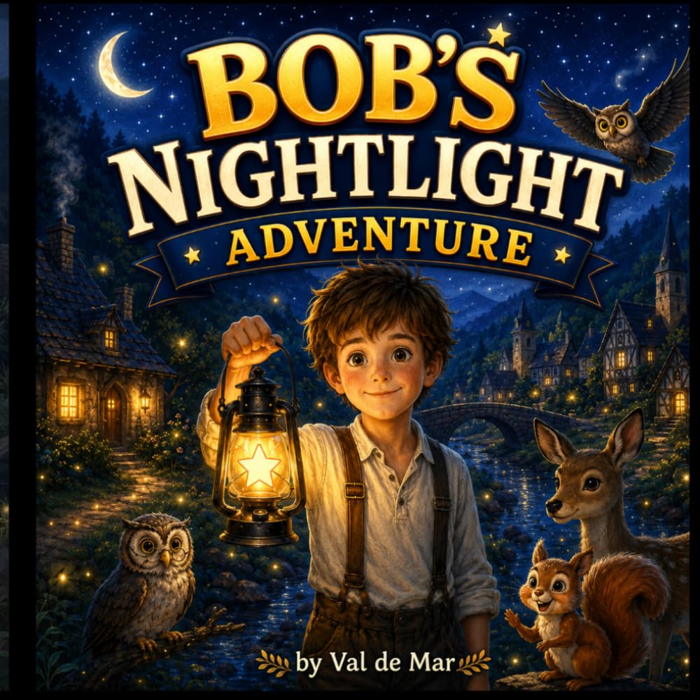 Bob and the Night-Light Adventure: A Heartwarming Bedtime Story About Courage and Friendship