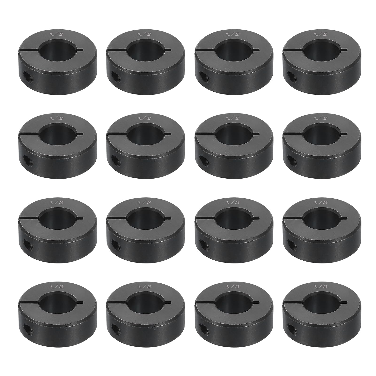 Collier de serrage monobloc bague de blocage acier noir 1,27 cm