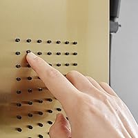 Vista 7 de BWE Panel de ducha 3 en 1, sistema de torre de acero inoxidable, cabezal de ducha de lluvia con ducha de mano y chorros corporales de masaje