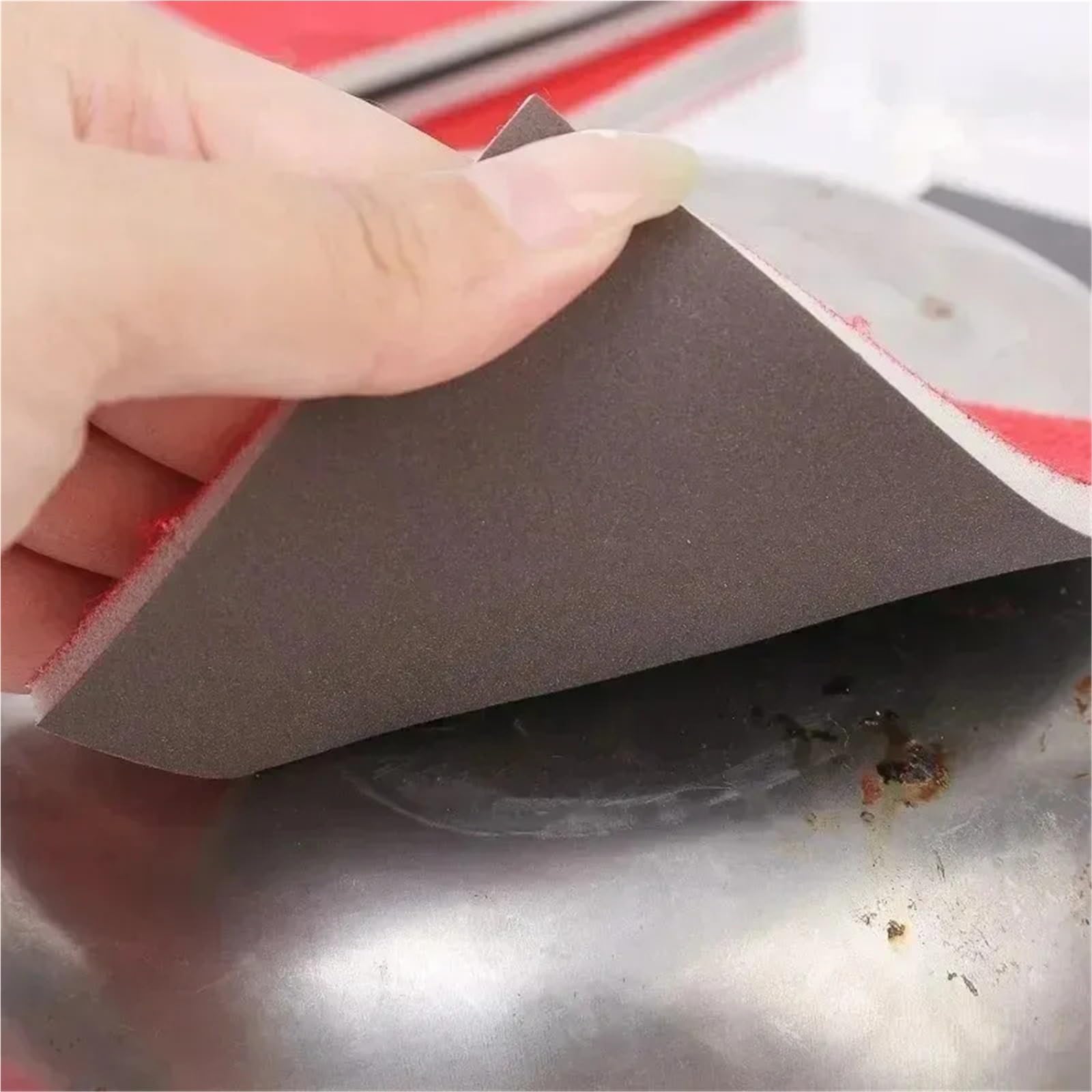 Carta Vetrata Set di tamponi in spugna abrasiva a grana 180-2000, blocco flessibile, for levigatura a secco e a umido, for lucidare la carta vetrata for utensili abrasivi(P2000,50PCS)