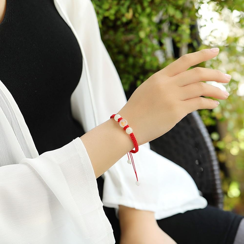Amazon.com: 2025 New Year of Snake Red String Bracelet, Adjustable