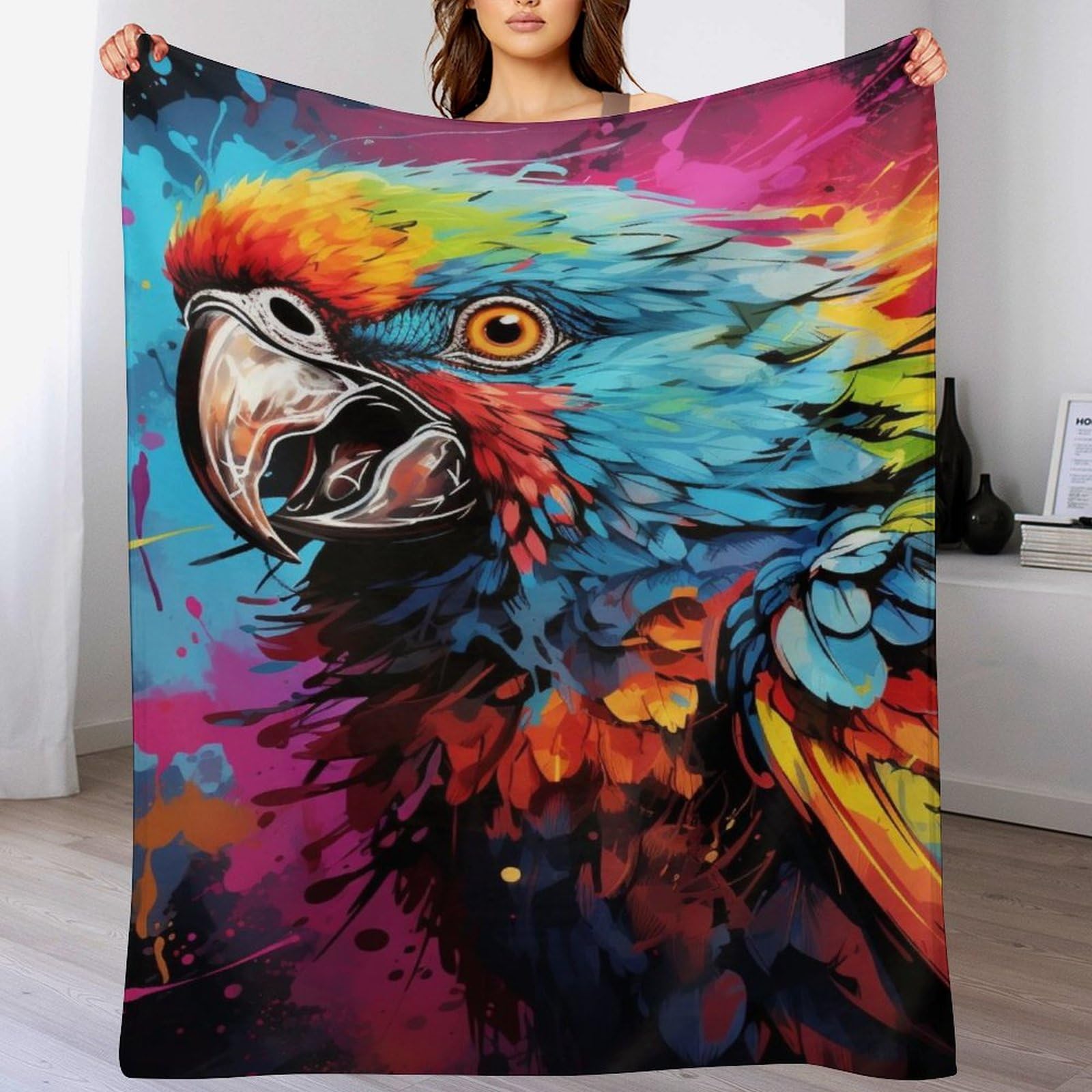 Couverture perroquet : de la chaleur et du réconfort pour votre lit