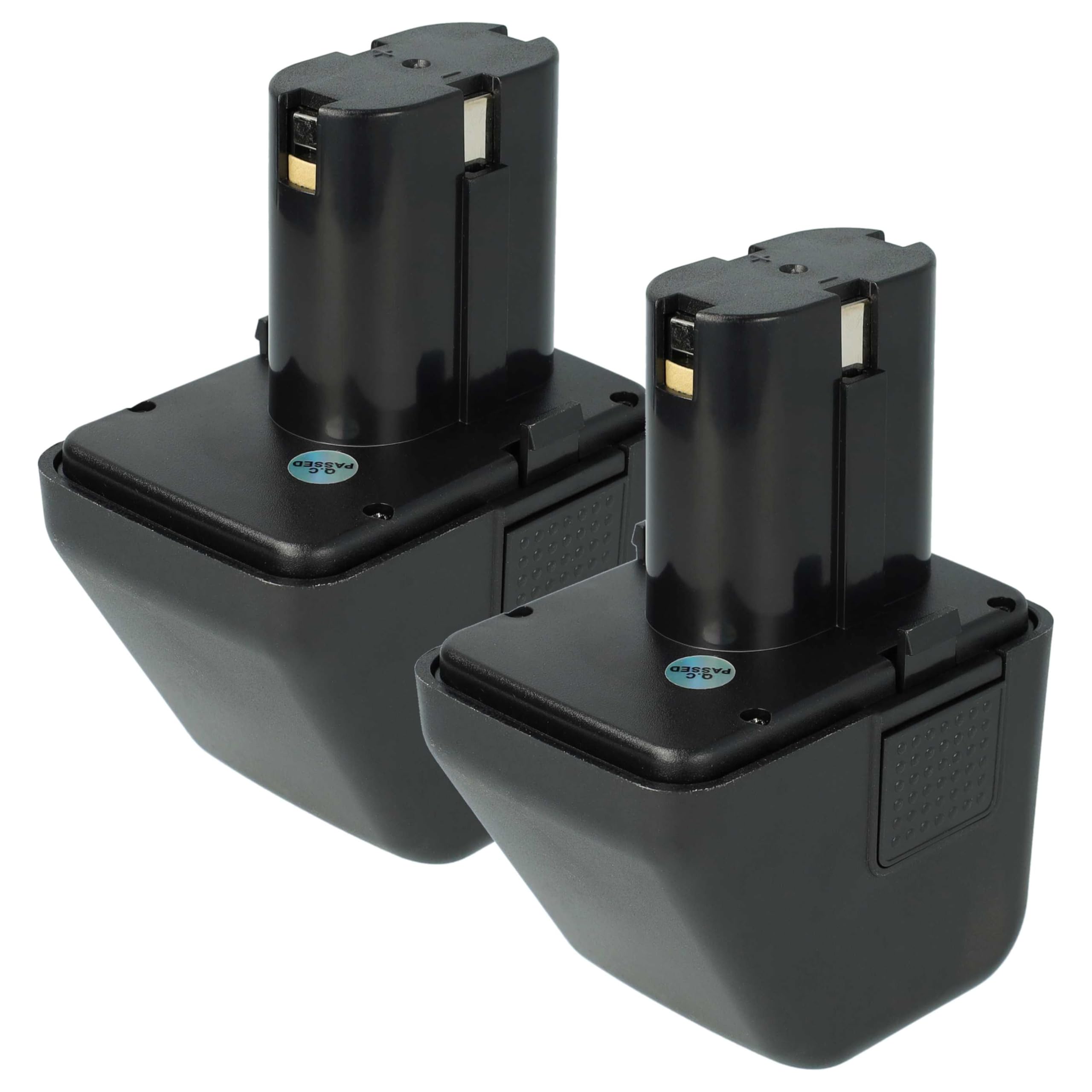 2X batería Compatible con Würth G12 Herramienta, Herramienta colocación Remaches Ciegos (3500 mAh, NiMH, 12 V)