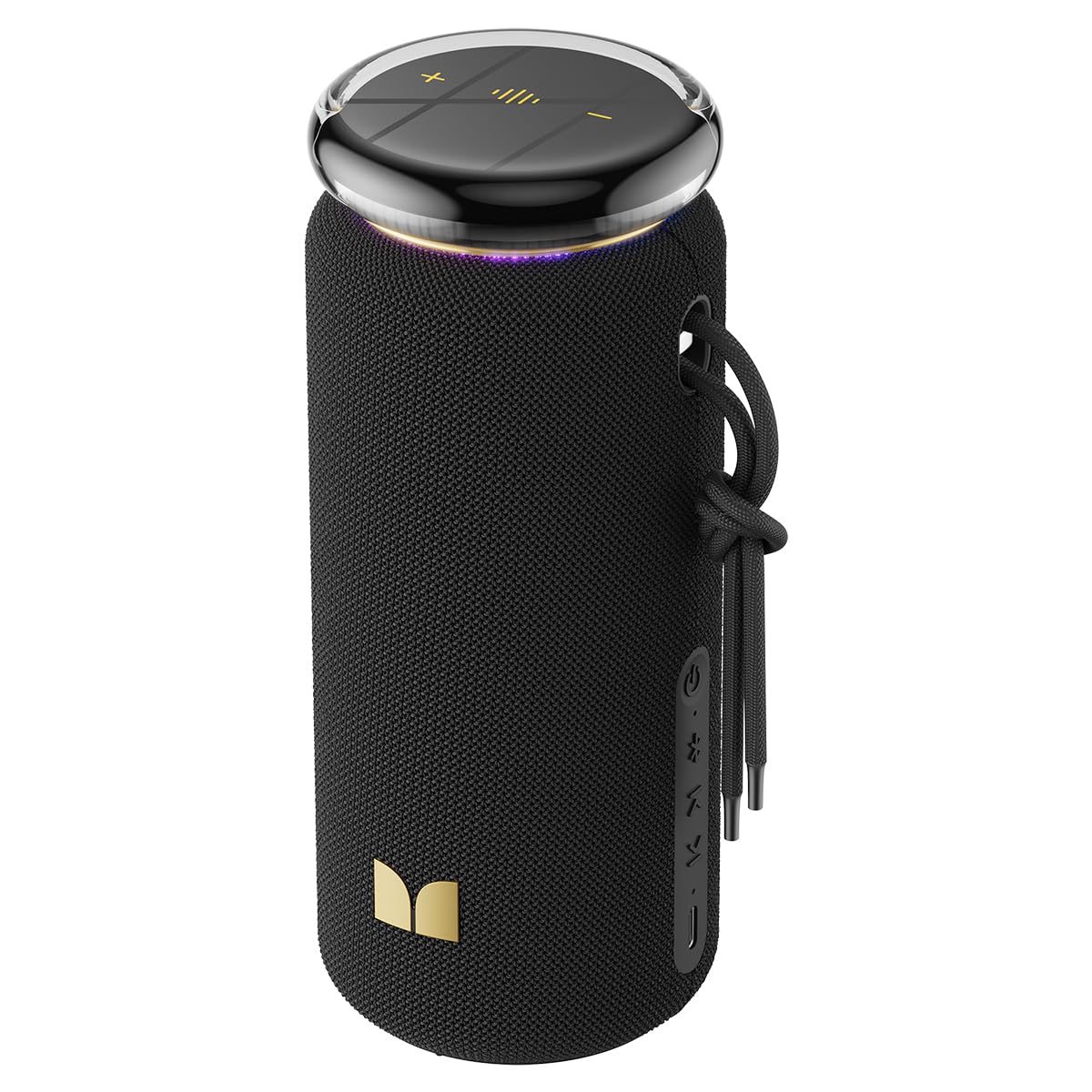 Monster Atomic Glow Bluetooth Speaker, Portable Speaker with 50W Dynamic Stereo Sound, Bluetooth 6.0, Support 100+ Pairing, Supports AUX/TF Card, IPX6 Waterproof Wireless Speaker for Travel, Outdoor - 2