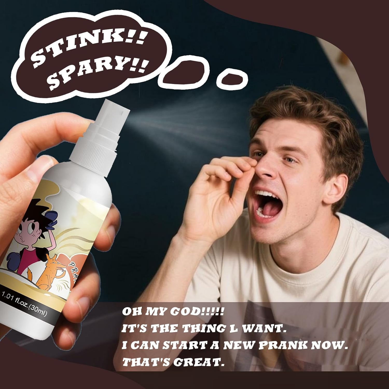 Liquid Stinky Spray Extra Strong, Long Lasting Prank Spray 3 Pack image 4