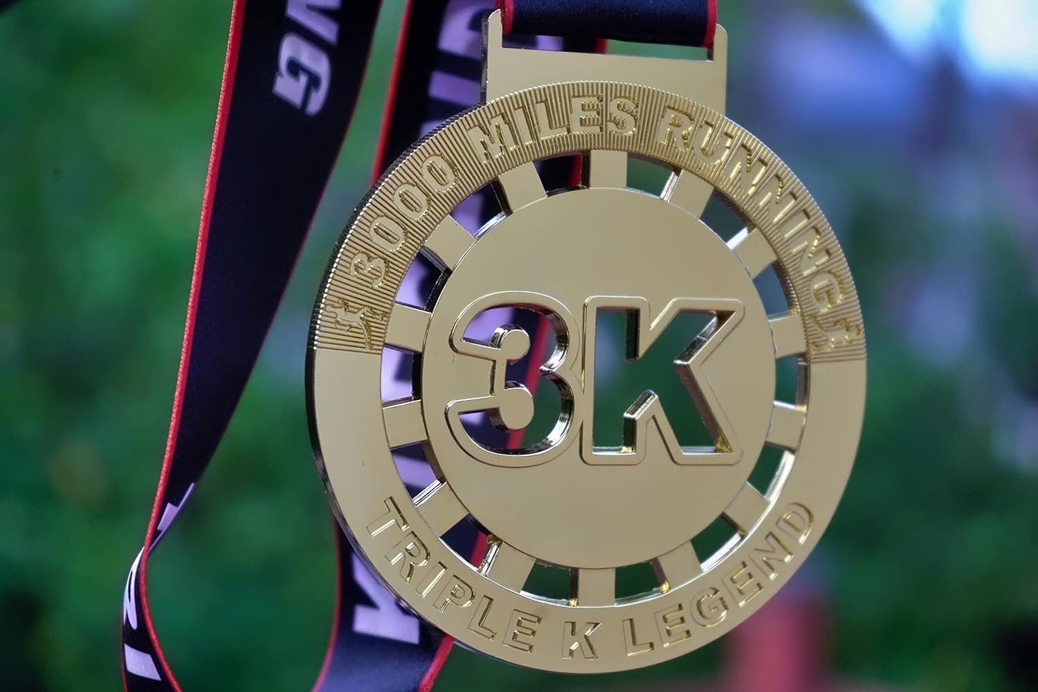 '3000 Miles' Legends Medal | 1KRC | 1K Running Store