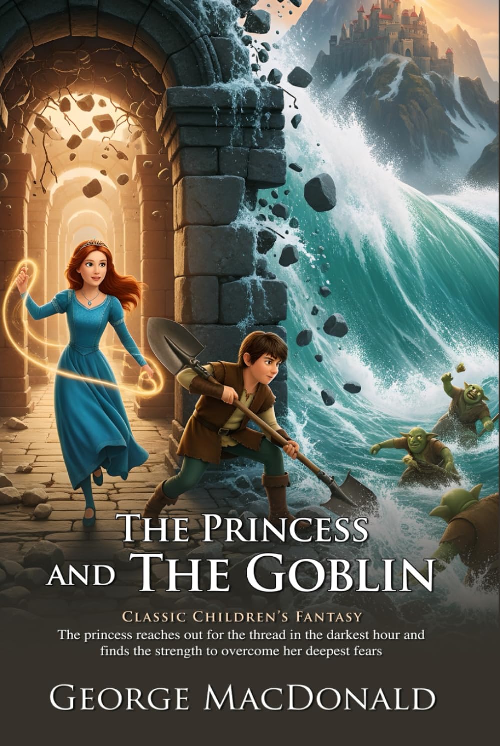 The Princess and the Goblin: Enchanted Adventure in a Magical Kingdom: Classic Children’s Fantasy Filled with Imagination – Illustrated Edition with Author Biography and Modern Literary Critiques