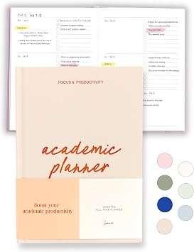 Lamare Academic Planner 2026-2027 Undated Weekly College Student Planner