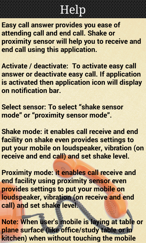 Easy Answer Android Easy Call Answer-App im Amazon Appstore