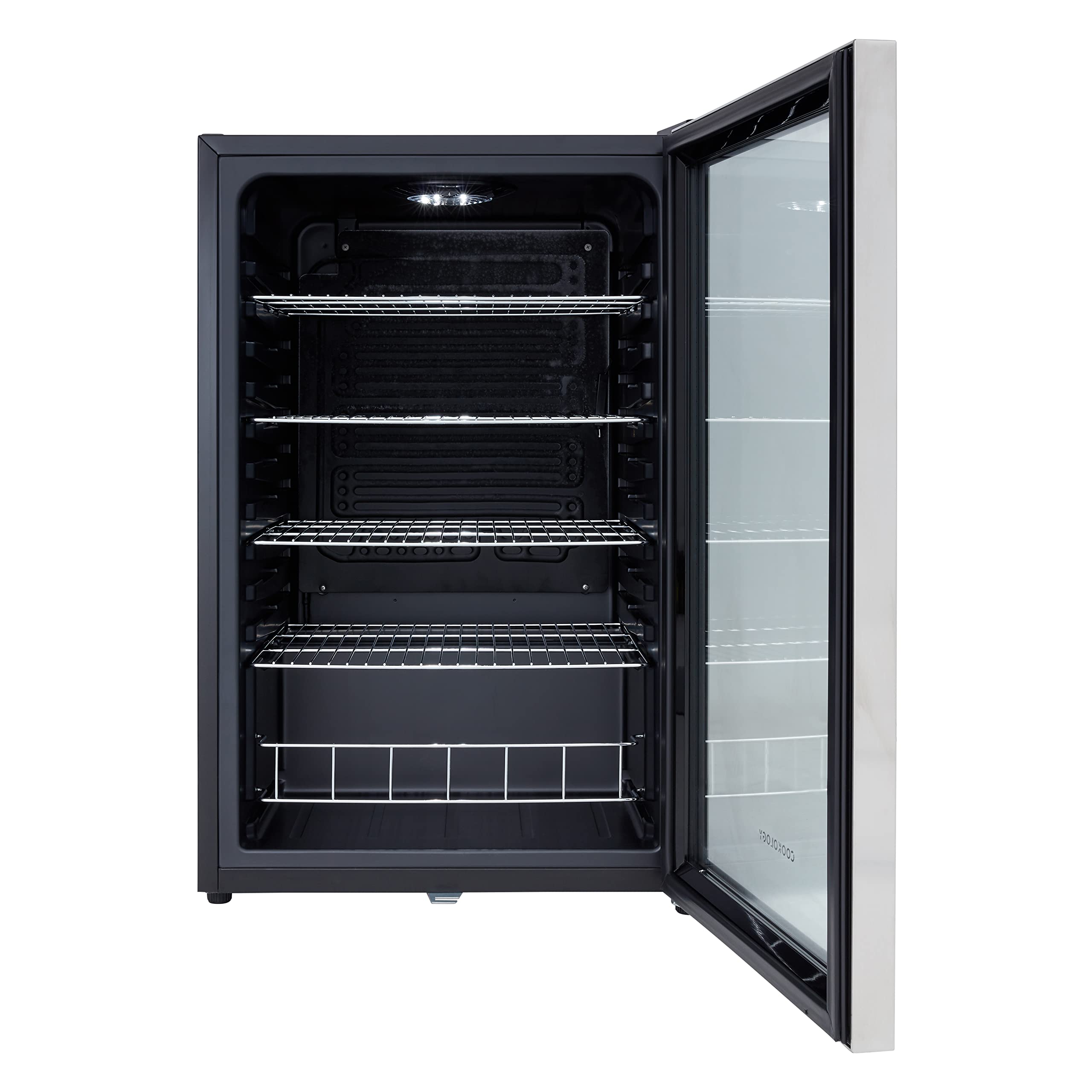 Buy Cookology CBC130SS Under Counter Drinks Fridge Freestanding 54cm Glass Door Beverage Cooler