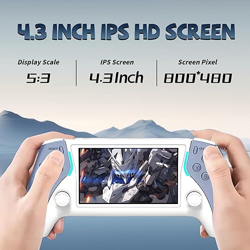 Miniatura 3 de PX PRO - Consola de juegos con mango retro de 64 G, precarga de videojuegos de más de 15000 juegos retro con 23 emuladores, dispositivo de mango con