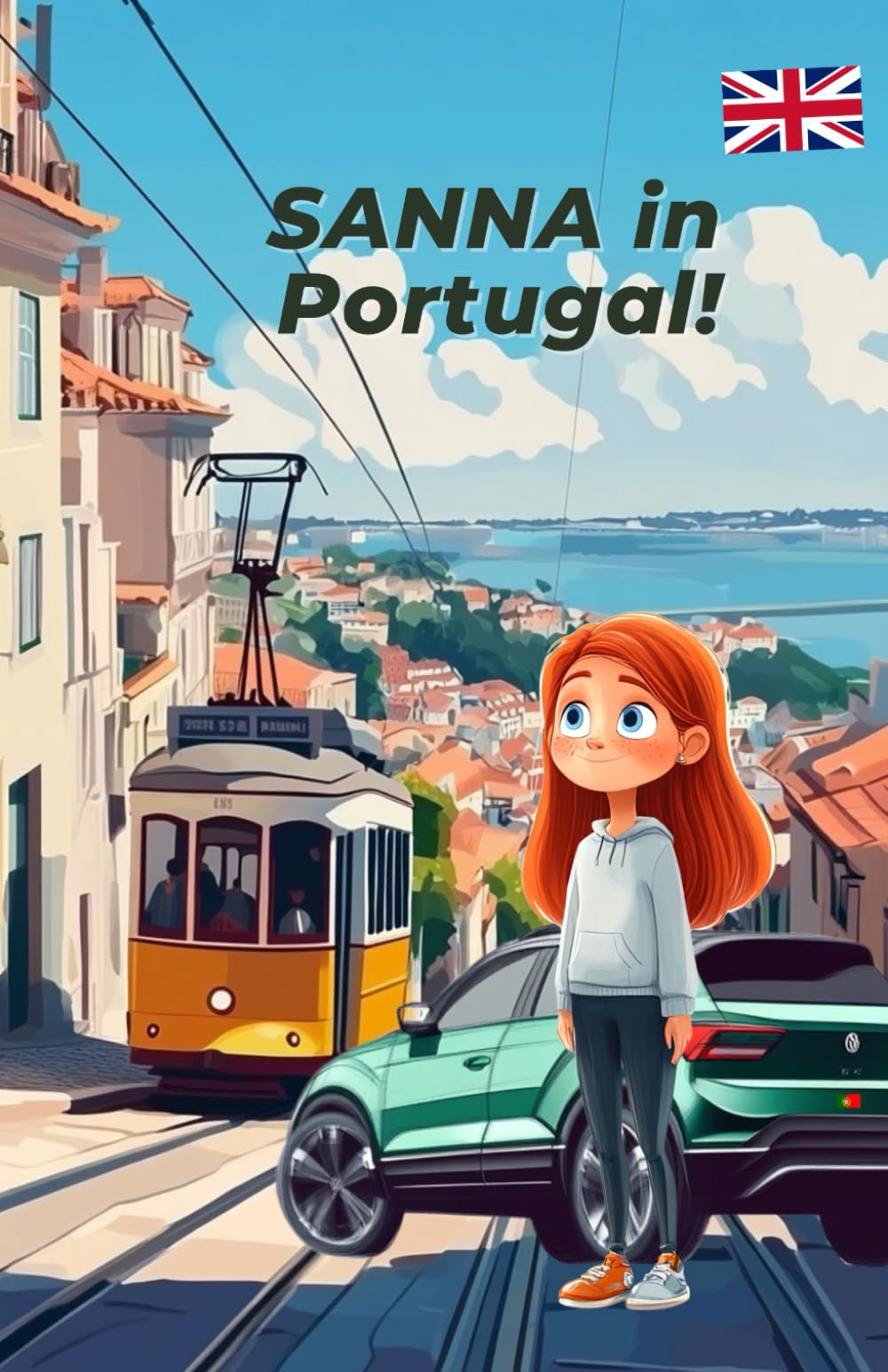 SANNA in Portugal!: Coloring and learning book for children aged 8 and up