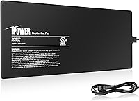 Vista 9 de iPower Almohadilla térmica de reptiles de 4 x 7 pulgadas y termostato digital de calor para mascotas anfibias