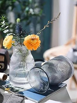 Amazon.co.jp: 花瓶 ガラス 花瓶 おしゃれ 花器 一輪挿し ガラス