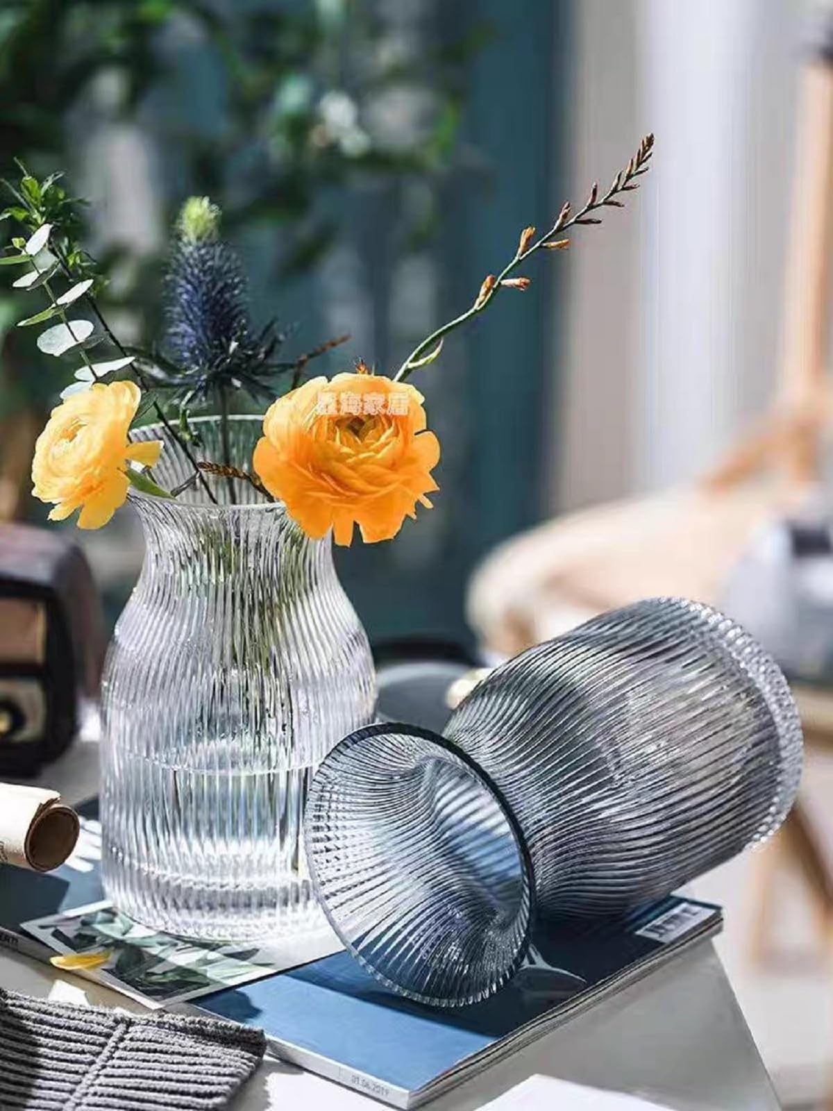 吹きガラス ボウル 小鉢 プレート 花瓶 ワイングラス 舩木倭帆 小谷