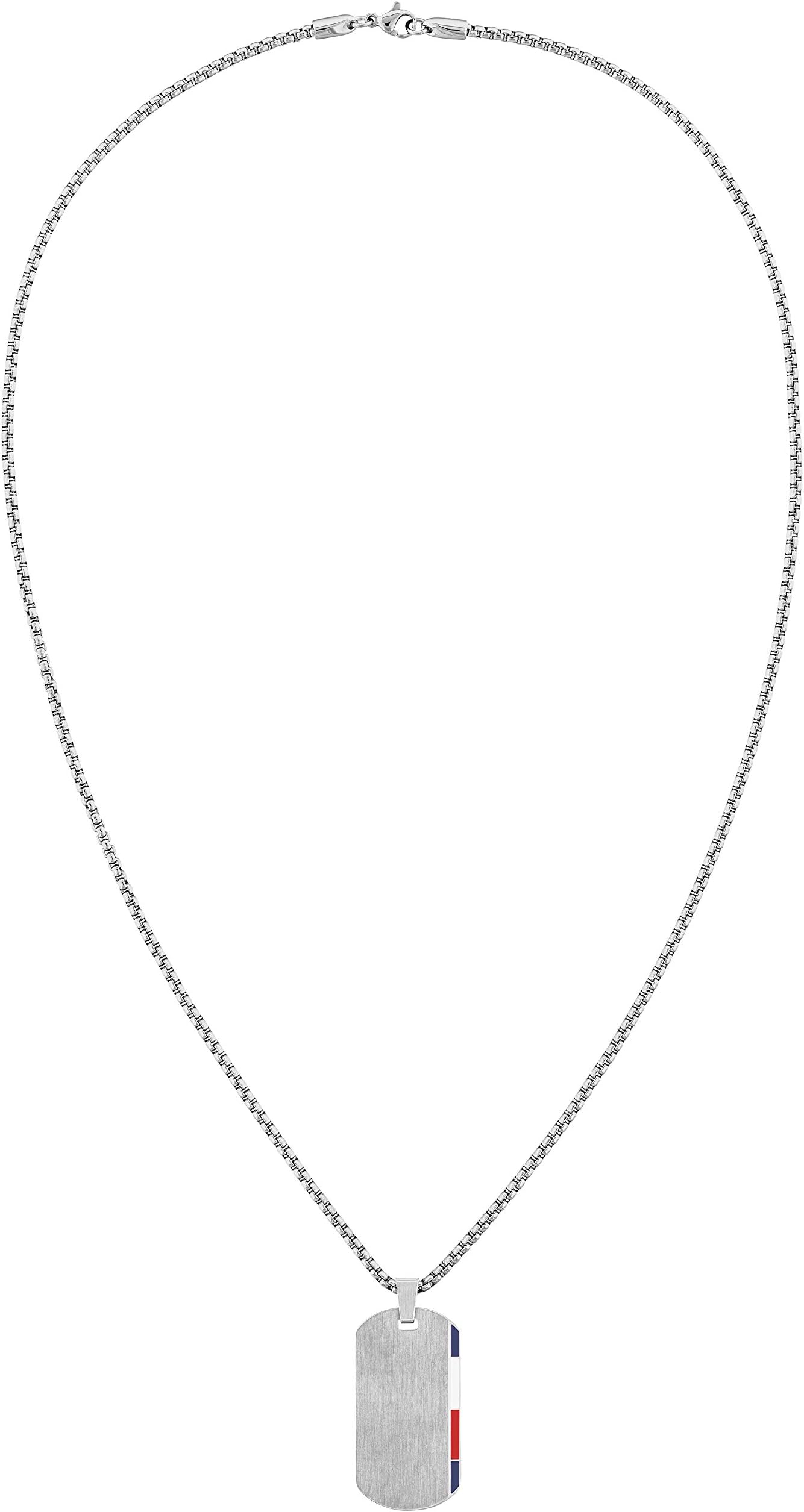 Tommy Hilfiger Jewelry Men's Stainless Steel Pendant Necklace - 2790248