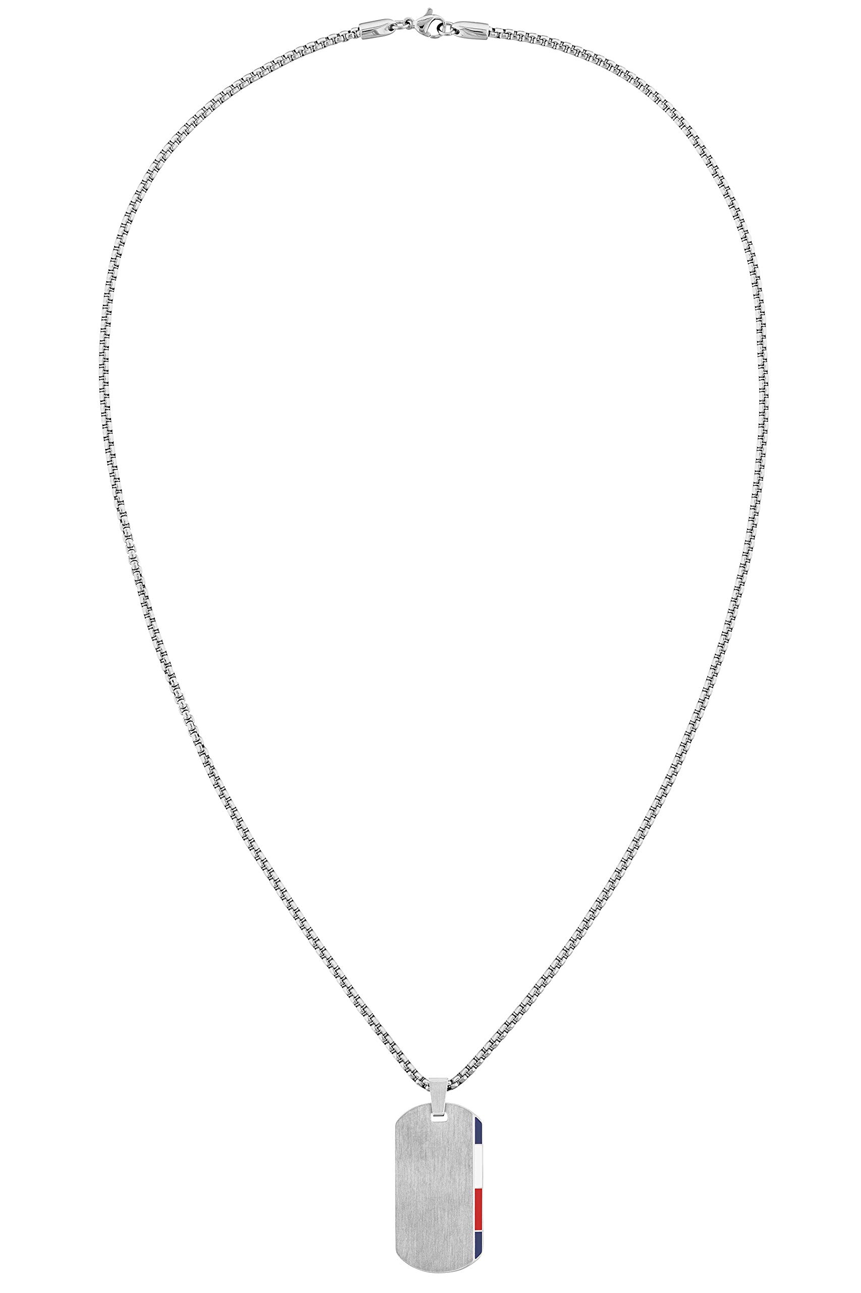 Tommy Hilfiger Jewelry Men's Stainless Steel Pendant Necklace - 2790248