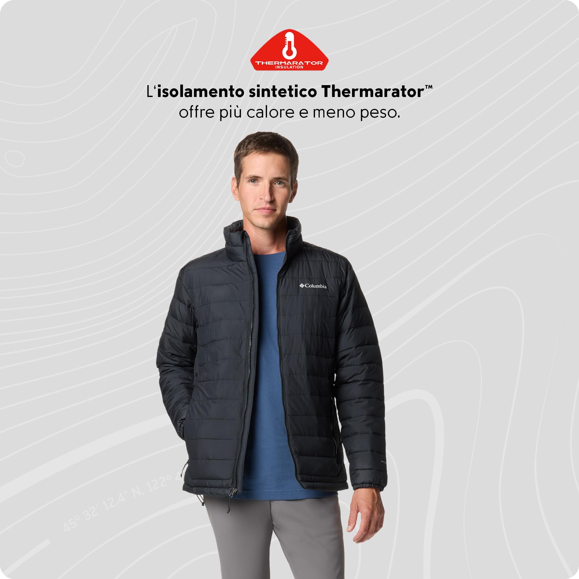 Columbia Powder Lite II Jacket, Piumino Uomo
