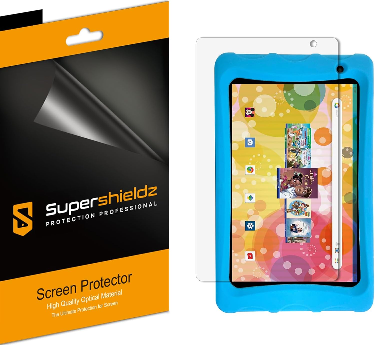 Supershieldz (3 Pack) Protector de Pantalla para Contixo Kids Tablet 8 pulgadas