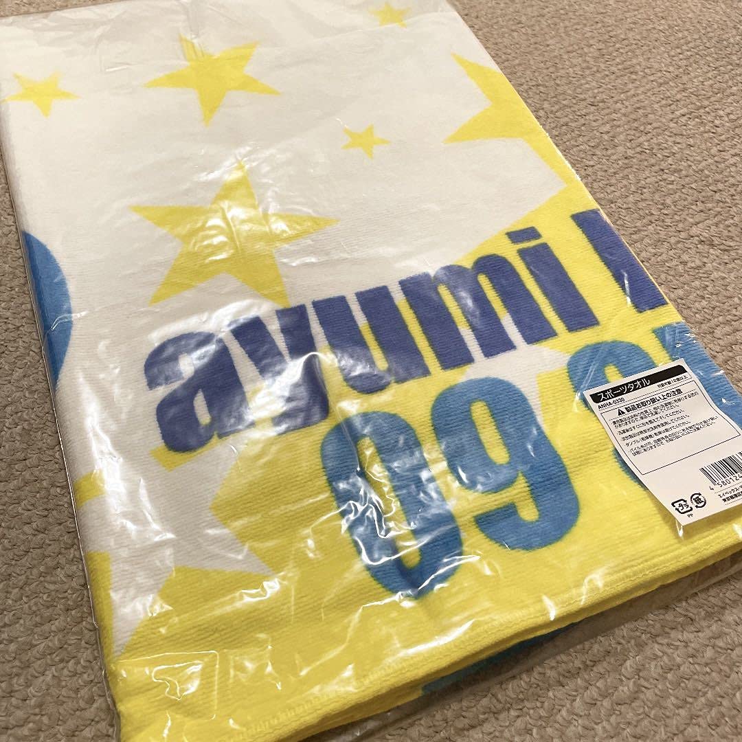 Amazon.co.jp: 浜崎あゆみ スポーツタオル 2009 a-nation Aロゴ
