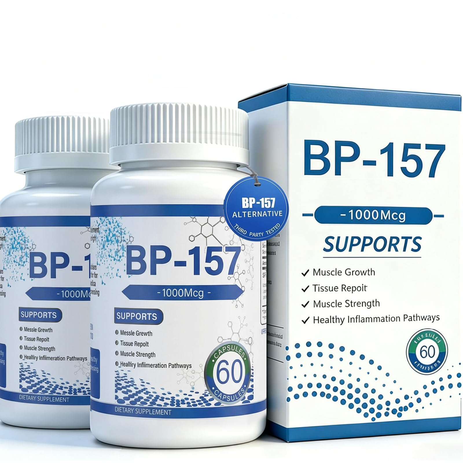 BP-157 1000Mcg -120 Count (2pcs) - 2