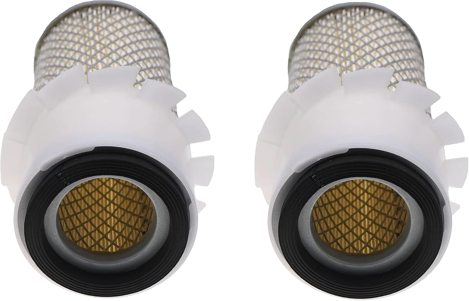 DVPARTS 2PK Air Filters 70000-11221 67800-58300 15227-11220 15562-11080 Compatible with Kubota B KH L Series and More B4200 B5100 B5200 B6100 B6200 B7100 B7200 B8200 L175 L185